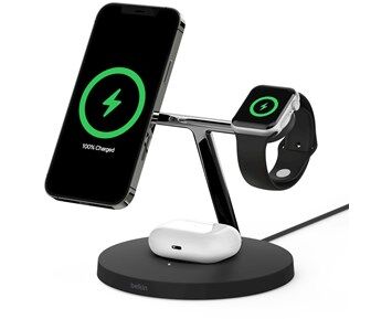 Belkin MagSafe 3-in-1 15W Wireless charger - Black