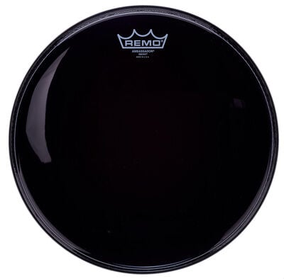 Remo 13"" Ambassador Ebony Remo 13"" Ambassador Ebony