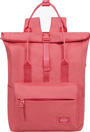 American Tourister Urban Groove City Puff Ryggsekk 17L Pink Glitch