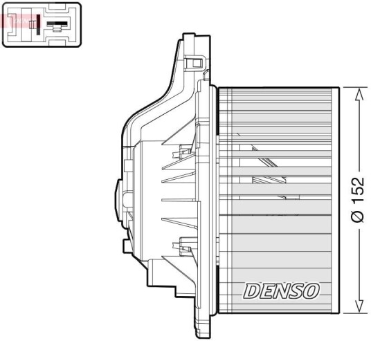 Kupévifte DENSO DEA41015