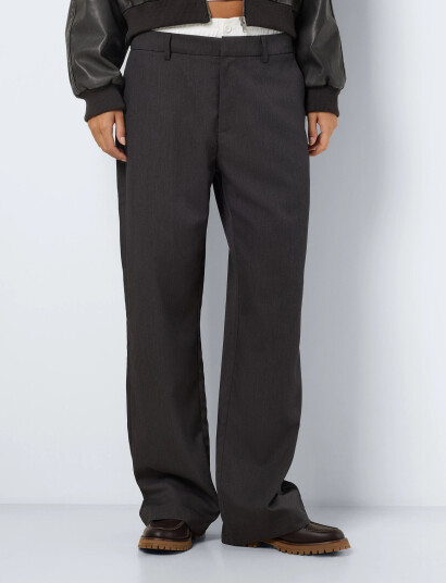 NOISY MAY Nmdawn Nw Boxer Pants Fwd - Grey - XS