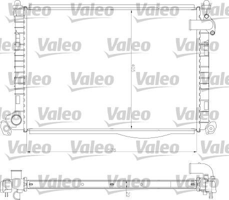 Radiator VALEO 734327