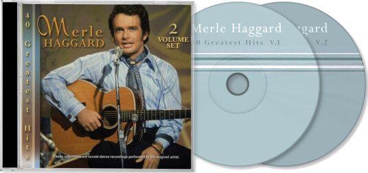 Merle Haggard 40 Greatest Hits CD