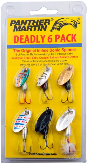Panther Martin Sett Western Trout 6 Pack