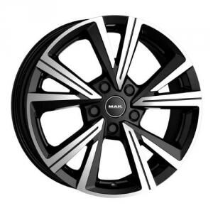 MAK Qvarz Black Machined Face 6,5x16 5/100 ET47 B57