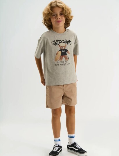 The New Tnteddy Os S_S Tee Brown 98/104 The New Tnteddy Os S_S Tee Brown 98/104