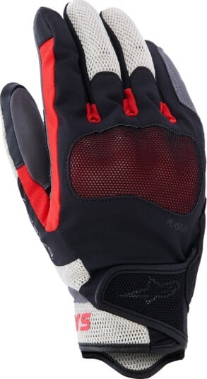 MC-hansker Alpinestars Mogress Airflow Svart/Flamme Rød/Ekru XL MC-hansker Alpinestars Mogress Airflow Svart/Flamme Rød/Ekru XL