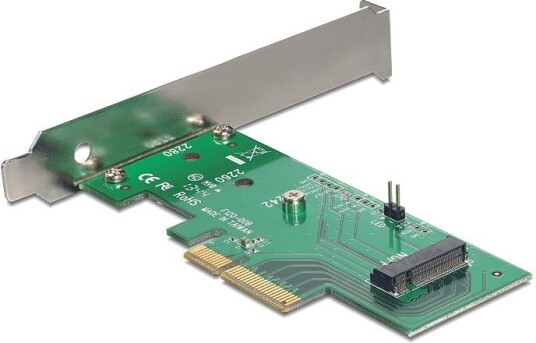 DELOCK Adapter gränssnittskonverterare M.2 NGFF till 7-pin SATA DELOCK Adapter gränssnittskonverterare M.2 NGFF till 7-pin SATA