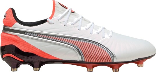 PUMA King Ultimate FG/AG Fotballsko Hvit 39