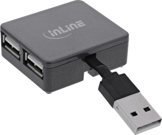 Inline 33293L Usb 2.0 Type A Usb 2.0 Type A 480 Mbit/S Svart Plast 0,04 M
