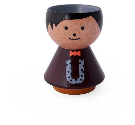 Lucie Kaas Bordfolk eggeglass gutt u Lucie Kaas Bordfolk eggeglass gutt u
