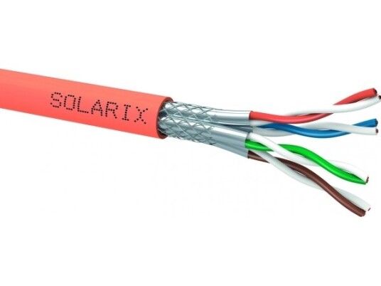 Solarix Solarix Sstp Installasjonskabel Cat7 Ledning Lsoh Spole 500M Sxkd-7-Sstp-Lsoh