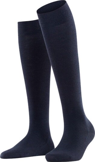 Falke Soft merino knee high 41 42 blå dame
