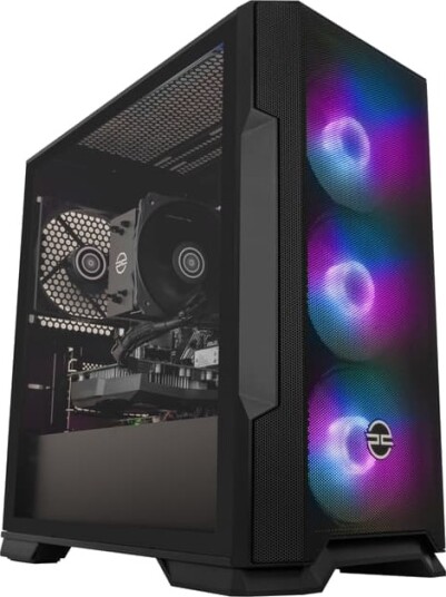 PCSpecialist Core 201 Stasjonær Gaming-PC Ryzen 5-5500 16GB 1TB RTX 3050 PCS-D3235098