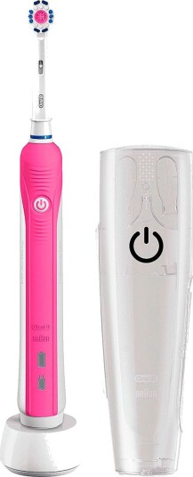 Oral-B Pro 750 Elektrisk Tannbørste (Rosa)