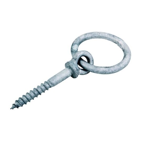 Gunnebo G006757120 Ringskrue med ring tregjenget M12 Innfesting