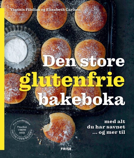 Den store glutenfrie bakeboka med 101 oppskrifter av Elisabeth Carlsen og Yiannis Filolias Den store glutenfrie bakeboka med 101 oppskrifter av Elisabeth Carlsen og Yiannis Filolias