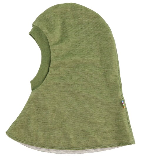 Joha Balaclava   Ull/Bambus   2 lags   Grønn Melert   Joha   45 cm   Balaclava   dobbel