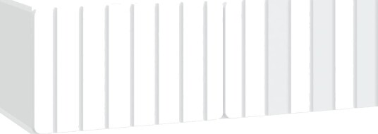  Vegghengt TV skap Hvit 98 x 31 x 30 cm Konstruert tre