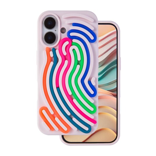 TFO DIY Snake deksel for iPhone 17 Rosa
