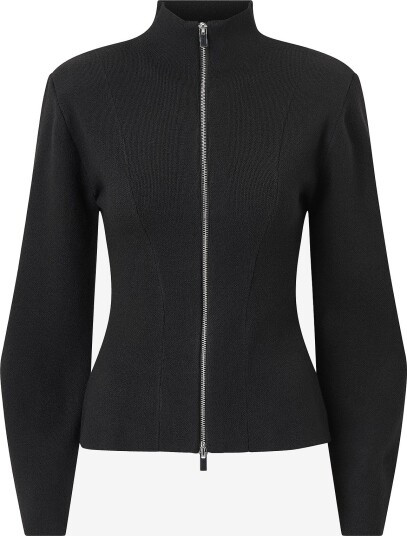 Gina Tricot Kardigan Shaped knitted cardigan Svart