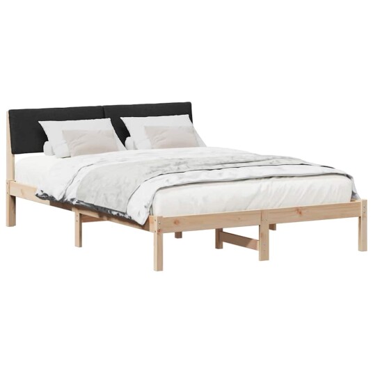  Sengestamme Brunt og svart 140 x 200 cm Heltre furu