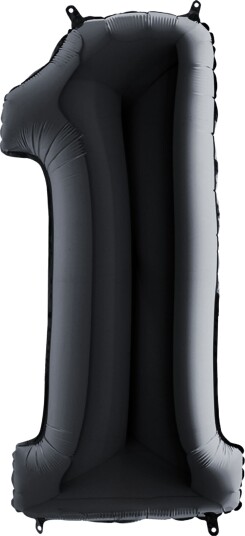 Ballongkungen Tallballong Svart Tall 1 15801BL