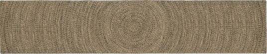  Områdetepper Naturlig og svart 60 x 400 cm Jute
