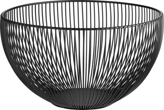 VEGA Brødkurv Fraser; 25x14 cm (ØxH); Svart