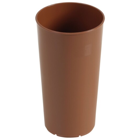 suplesse Beger til flergangsbruk Suplesse; 400ml, 8x14.5 cm (ØxH); Brun; 16 Stykk / Forpakning