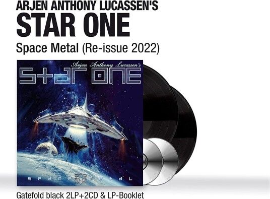 Arjen Anthony Lucassen's Star One, Star One Space Metal LP/Vinyl Arjen Anthony Lucassen's Star One, Star One Space Metal LP/Vinyl
