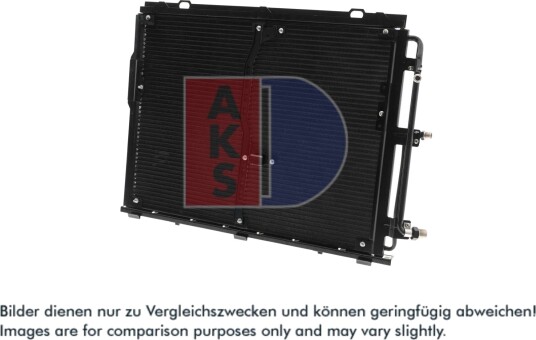 Kondensator, klimaanlegg AKS DASIS 122920N Kondensator, klimaanlegg AKS DASIS 122920N