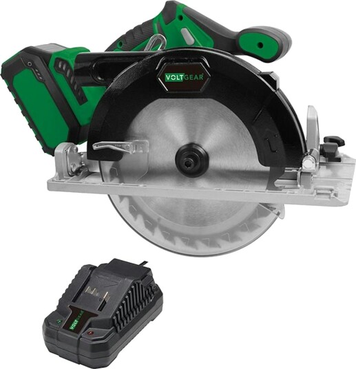 Voltgear Sirkelsag 20V Børsteløs Med Batteri 4Ah og Lader