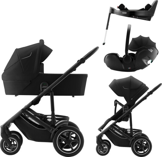 Britax Römer Smile 5Z Space Black + Baby Safe Pro + Vario Base 4in1