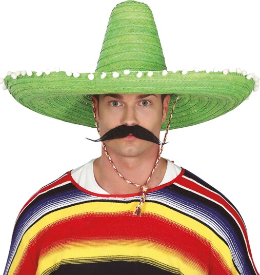 Fiestas Guirca Sombrero Stor Grønn One size 13657