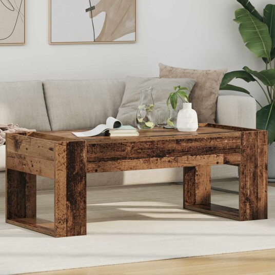  Kaffebord Gammelt tre 110 x 50 x 41 cm Konstruert tre