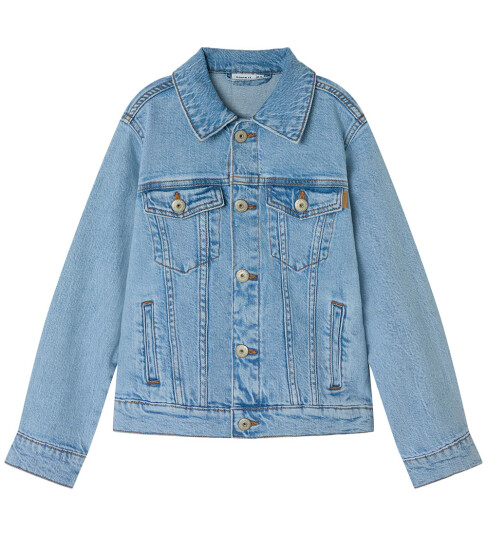 name it Nkmjagger Dnm Jacket 3720-Az Noos Blue 128