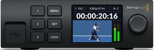 Blackmagic 2110 IP Converter 3x3G HD 3x 3G SDI 2110 RJ45 10GbE POE+