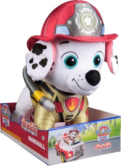 Paw Patrol Brandredning Deluxe Plys 30 Cm Marshall