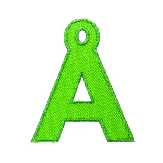 Bokstaver Å NSF Bokstav Å Grønn