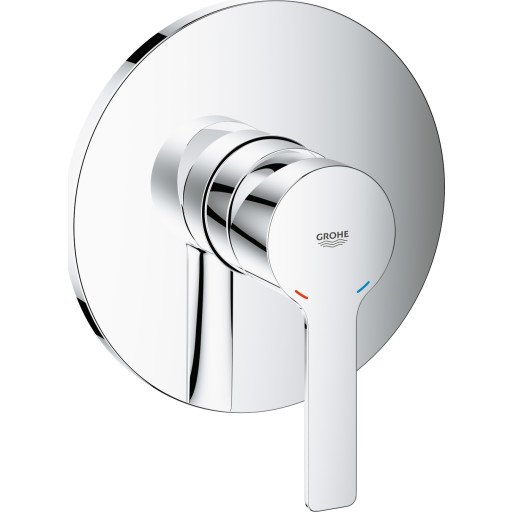 GROHE LINEARE DUSJBATTERI FOR INNBYGGING KROM