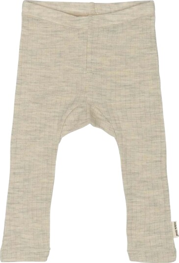 mikk-line Merino Wool Legging - Cream - 122