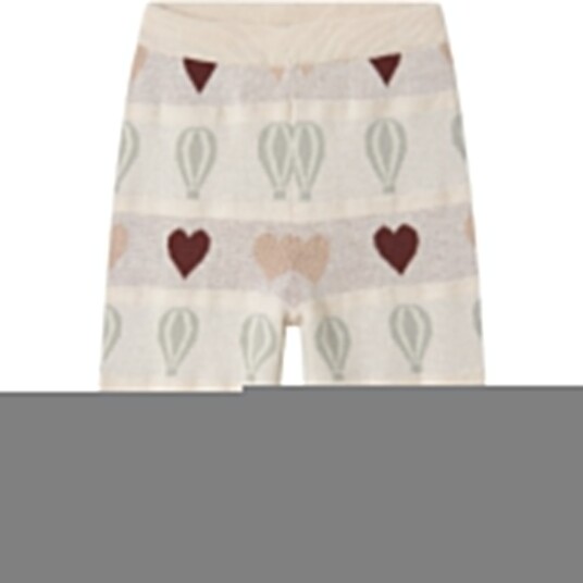 Lil'Atelier Pastel Parchment Nmflamai Wide Strikk Ancle Pant Lil 116 Lil'Atelier Pastel Parchment Nmflamai Wide Strikk Ancle Pant Lil 116