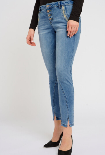 Cream Crholly Jeans - Baiily Fit 7/8 - Blue - 34 Cream Crholly Jeans - Baiily Fit 7/8 - Blue - 34