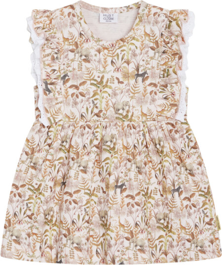 Hust And Claire Kunaja  Kjole Rose Morn (80 / 1 år)