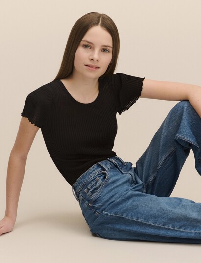 Rosemunde Kids Rkbaku Ss T Shirt Black 128 Rosemunde Kids Rkbaku Ss T Shirt Black 128