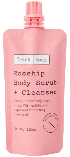 Frank Body Rosehip Scrub and Cleanser 100g Frank Body Rosehip Scrub and Cleanser 100g