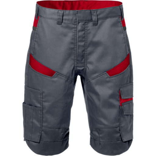 Fristads Shorts 2562 Stfp Grå/röd C60