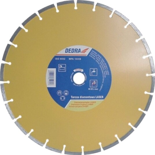 Dedra Kappeskive Til Betong 400 X 25,4 Mm H1161 40