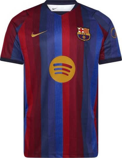 Nike Fc Barcelona 2026/27 Stadium Home Jersey   DEEP GARNET/BLUE VOID/MINERAL   L